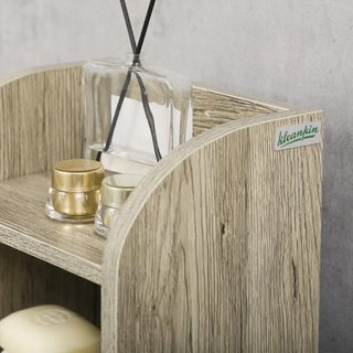 Mobile Bagno in Truciolato con 2 Ripiani e Armadie