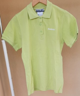 Polo Reebok donna verde taglia M