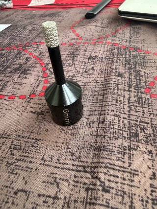 Broca Diamantada 6mm para Porcelánico