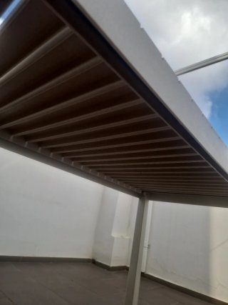 Mesa Terraza Exterior Arkimueble Beige