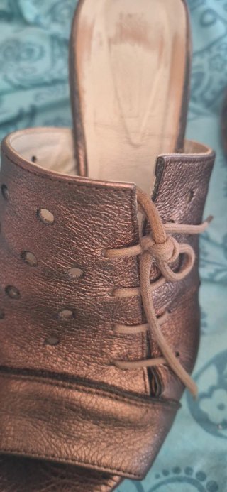 Sabot tacco bronzo