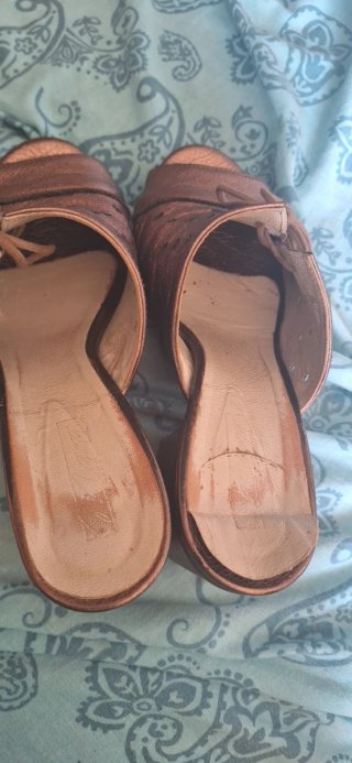 Sabot tacco bronzo