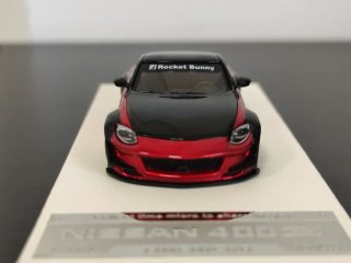 Nissan 400Z Rocket Bunny JDM + Miniatura
