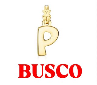 Colgante Letra P Tous Oro