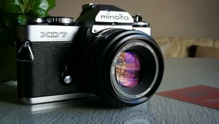Minolta XD7 con objetivo 50mm f/1.7
