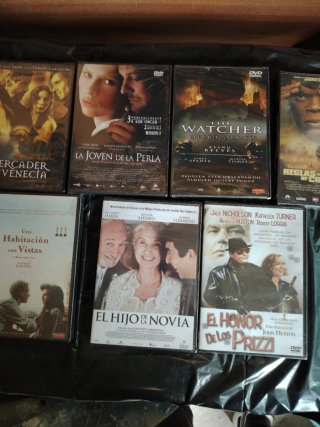 Lote 7 Películas DVD Precintadas
