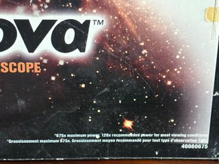 Telescopio Tasco Luminova 675X