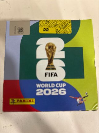 Caja Cromos Panini Mundial FIFA 2026
