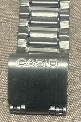 Orologio Casio Alarm Chrono Argento Blu