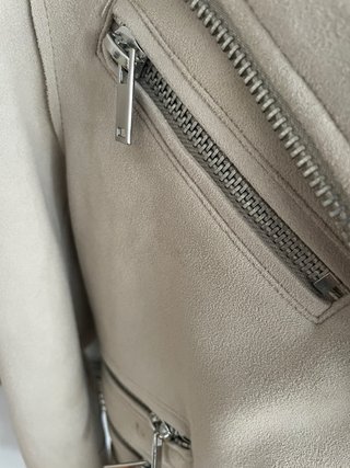 Chaqueta Stradivarius Beige Talla S