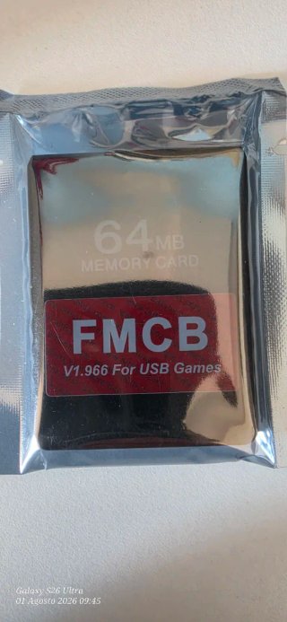 FMCB Memory Card 64MB V1.966 USB Games