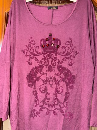 Blusa Twin Set Actitude con corona