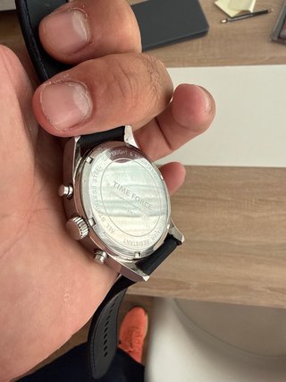 Reloj Time Force Cronógrafo Azul y Plateado
