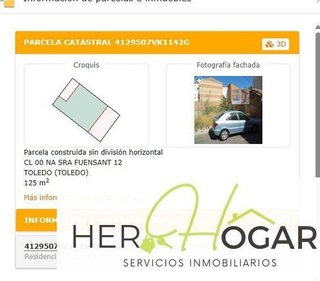 Terreno en venta en Santa Bárbara en Toledo