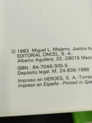 1983 Libro texto Aventura 3 Cincel Naturaleza