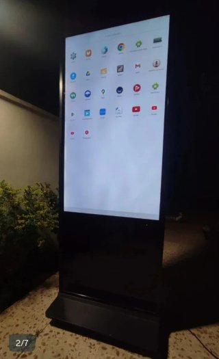 Cartel Publicitario Totem 55 Táctil 4k