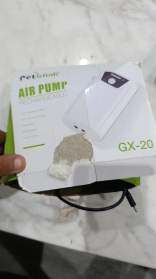 Aireador Acuario Petbank GX-20 Recargable
