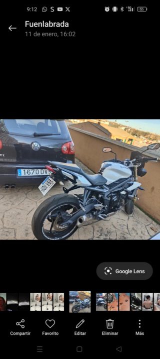 Triumph Street Triple 675 2013 Blanca