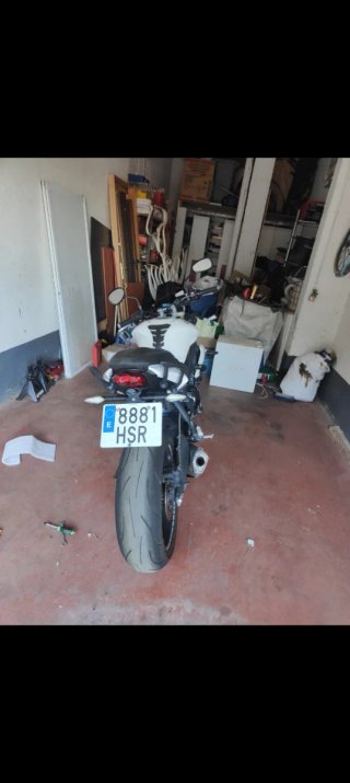 Triumph Street Triple 675 2013 Blanca