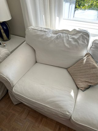 Sofá 2 plazas Ikea blanco