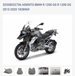 Asiento BMW R 1200 GS (2013-2020)