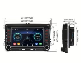 Pantalla Radio Coche 2DIN Nueva