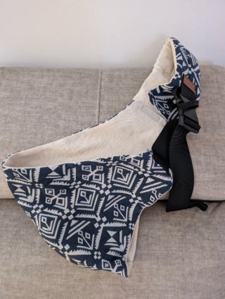 Ropa lactancia y porteo negra