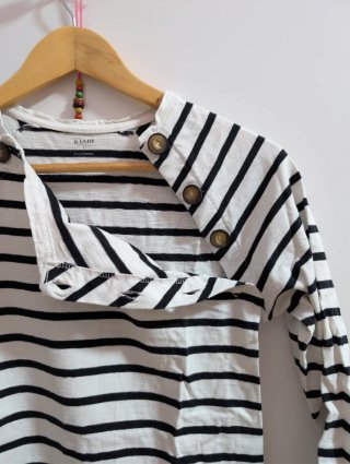 Ropa lactancia y porteo negra