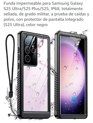 Funda protectora acuatica móvil  S25 ULTRA