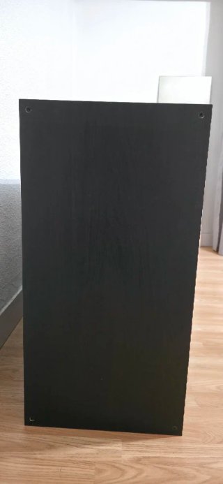 Mueble tv negro