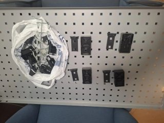 Panel de herramientas y accesorios