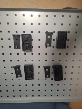 Panel de herramientas y accesorios