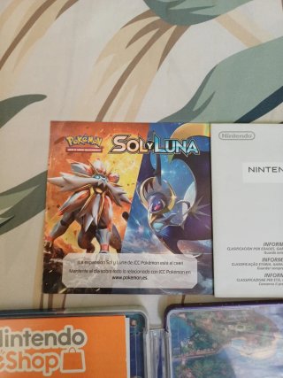Pokémon Luna 3DS Steelbook Completo CIB PAL