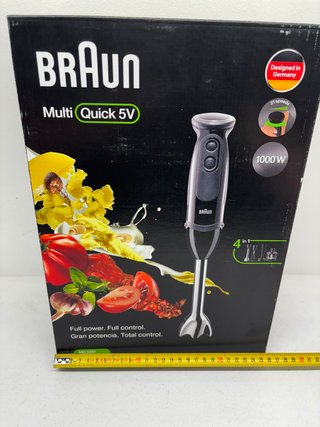 Braun MultiQuick 5V Batidora de Mano 1000W