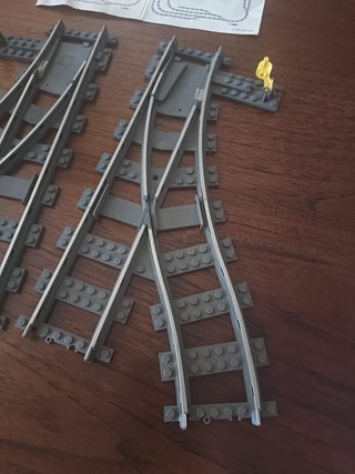 Lego 4531 Vía Manual Switching Track