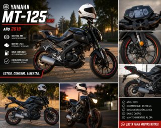 Yamaha MT-125 ABS 2019 Negra