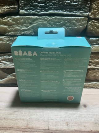 Béaba Set Comida Bebé Inox 3 Piezas