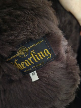 Cappotto pesante montone marrone