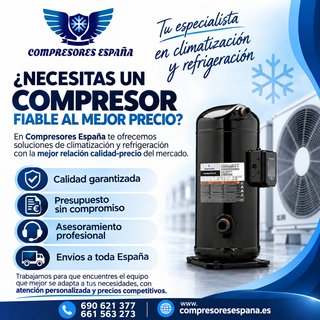 Compresores España: Climatización y Refrigeración