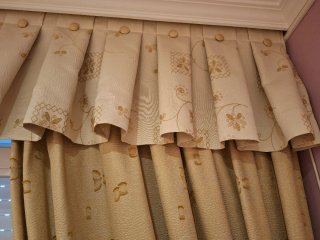 Cortinas de tela para salón o dormitorio