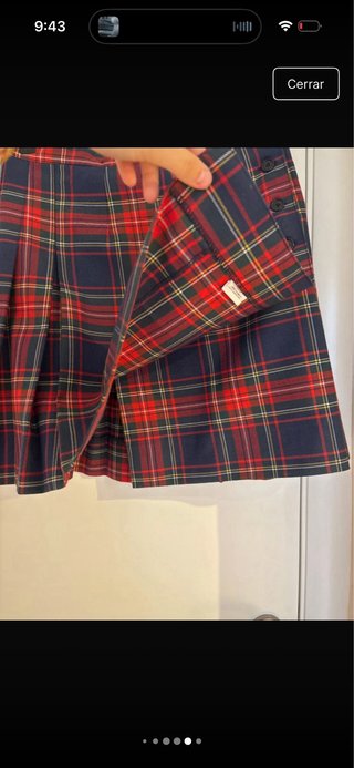 Falda Casvi Boadilla Uniforme Chica.