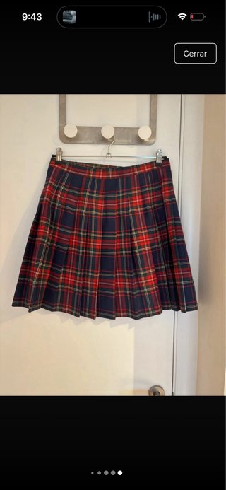 Falda Casvi Boadilla Uniforme Chica.