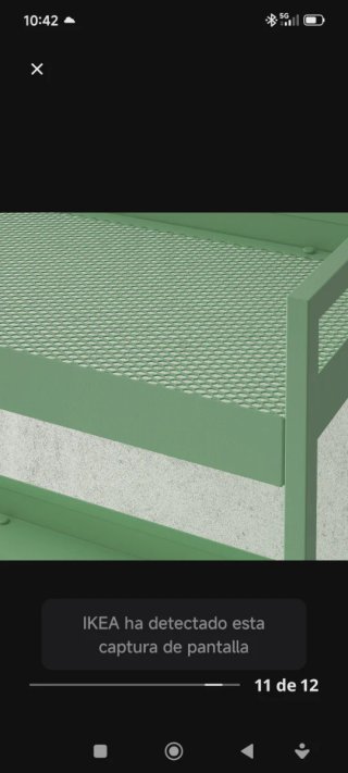 Carrito IKEA NISSAFORS verde