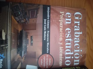 Lote pack 3 libros técnico de sonido