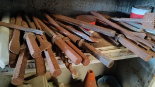 Herramientas de demolición hexagonales