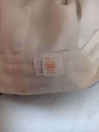 Falda blanca mujer talla 50