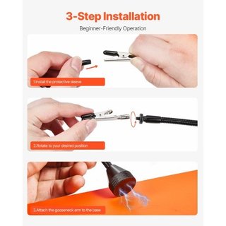 Magnetic Helping Hands Soldering Station, 4 Flexib
