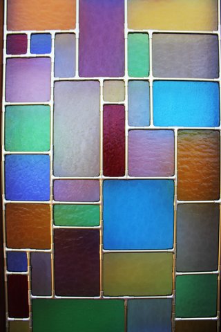 VIDRIERA COLORES PUERTA