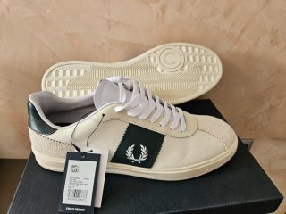 Zapatillas Fred Perry Beige y Verde