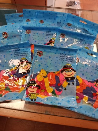 10 Bolsas de globos de agua Mrs Globo (100)1000tot
